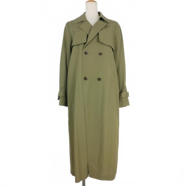 アラアラ ara ara コットン トレンチコート 2 カーキ 緑 161001  