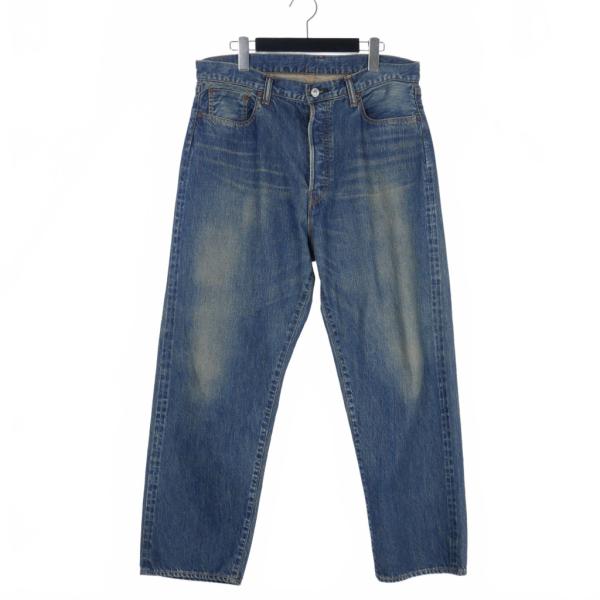 アプレッセ A PRESSE Washed Denim Wide Pants ウォッシュド