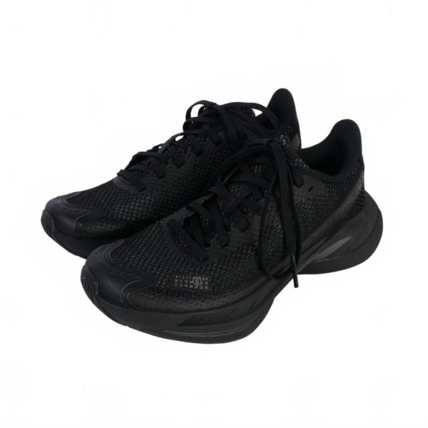 未使用品 エムエムシックス メゾンマルジェラ MM6 Maison Margiela × サロモン SALOMON SPECTUR 2 スニーカー 38 黒 ブラック S59WS0239