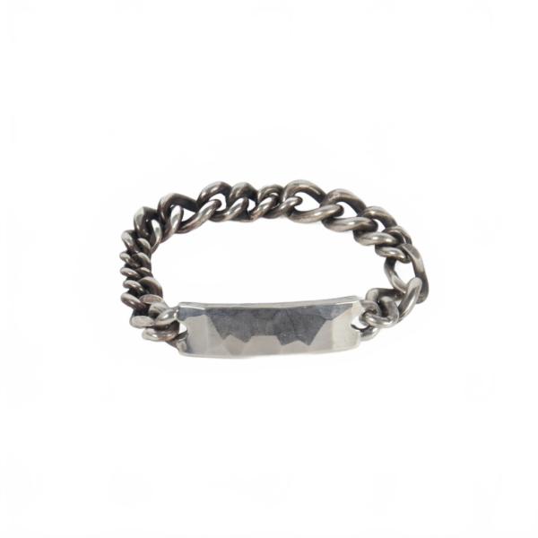 ワークスタットミュンヘン　シルバーバングル　25周年限定 ワークスタットミュンヘン WERKSTATT:MUNCHEN Bracelet Tag IDプレート