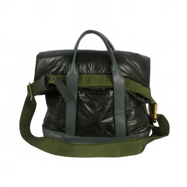 サカイ sacai ドライナイロン ショルダーバッグ 2WAY 緑 カーキ 21