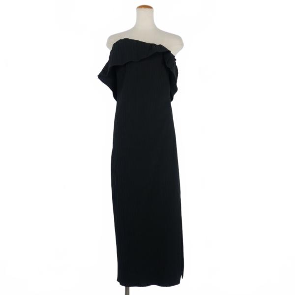 未使用品 マメクロゴウチ Mame Kurogouchi 25SS Wave Pleats Baretop