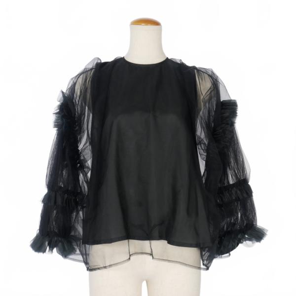 ノワールケイニノミヤ NOIR KEI NINOMIYA シアートップス チュール