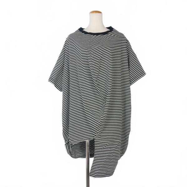 未使用品 アンリアレイジ ボールTシャツ 48 ホワイト 変形 ANREALAGE