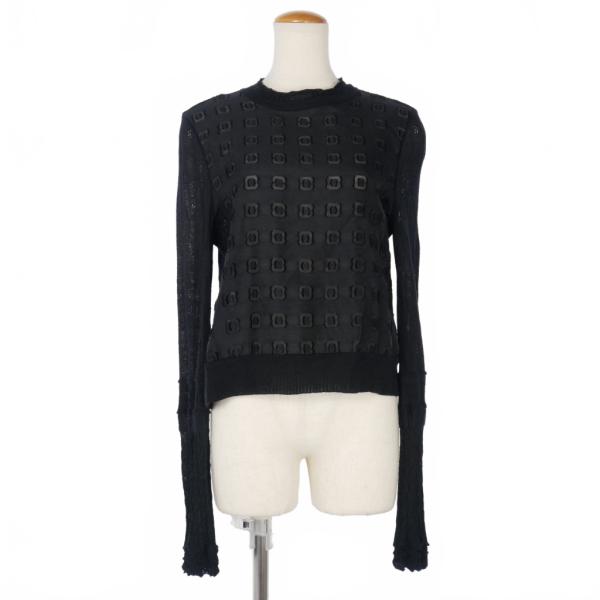 マメクロゴウチ Mame Kurogouchi 20AW フローラルカット ジャガード