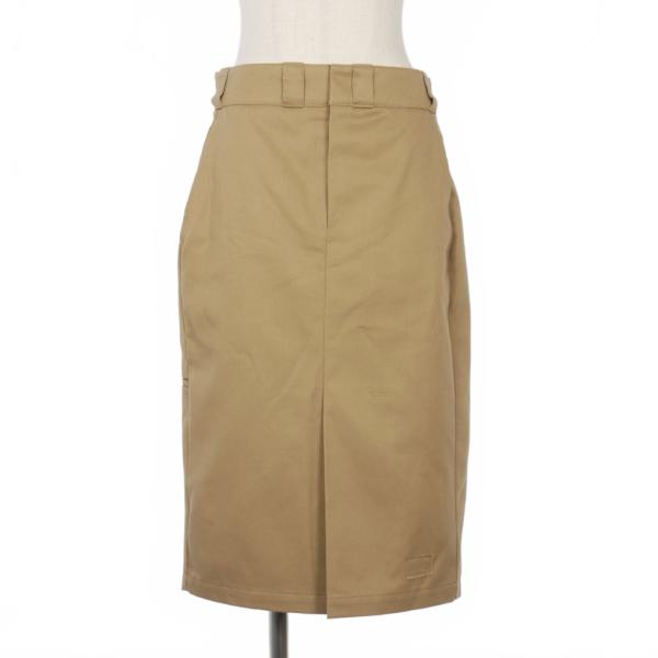 【中古】メゾンマルジェラ Maison Margiela 25SS ミディ丈 チノ スカート 42 ベージュ S51ME0028 レディース メゾンマルジェラ Maison Margiela 25SS ミディ丈 チノ スカート 42