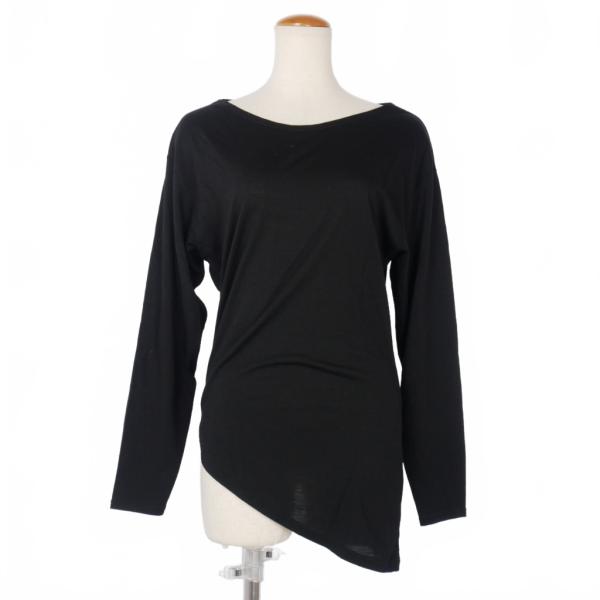 ヨーガンレール JURGEN LEHL ウール シルク アシンメトリー カットソー