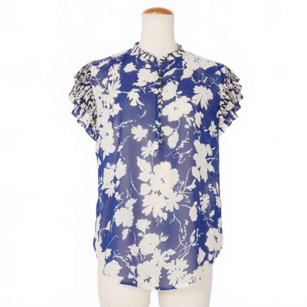 RALPH LAUREN ラルフローレン　花柄　フラワー　ペプラム　ブラウス POLO RALPH LAUREN - RALPH LAUREN ラルフローレン 花柄 フラワー
