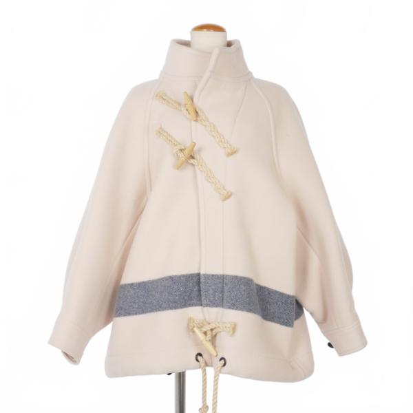 未使用品 ハイク HYKE DOUBLE FACE DUFFLE JACKET ダブルフェイス