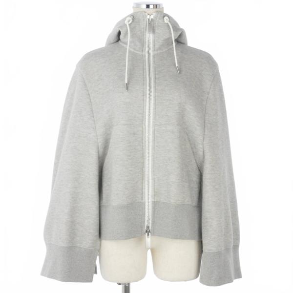 サカイ sacai 22aw ジップパーカー フーディー ロングスリーブ 1