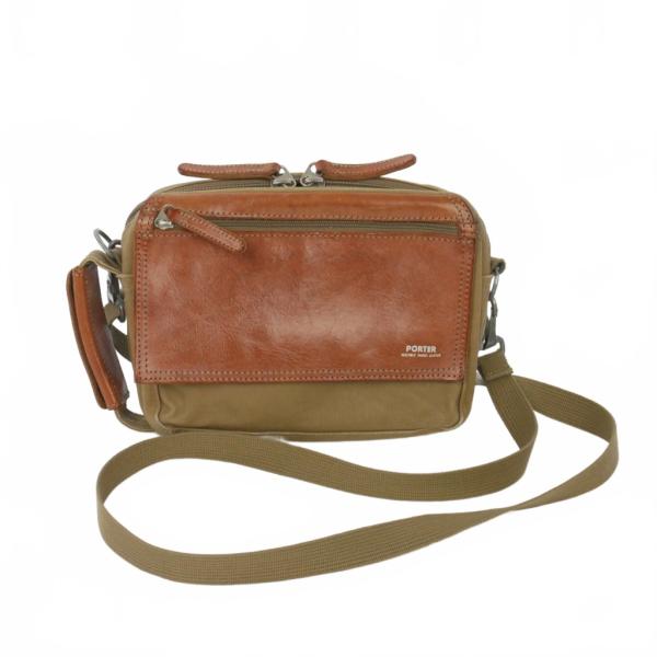 PORTER ポーター FIELD SHOULDER POUCH ベジタブルタンニンレザー