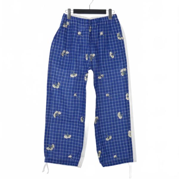 C*a様 tao コムデギャルソン　花柄ベルベットカジュアルパンツ タオ コムデギャルソン TAO COMME des GARCONS 24SS 切替 イージー