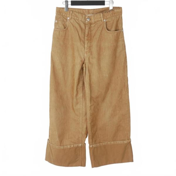 MARNI（マルニ） MARNI 24SS ワイドレッグ ロールアップ デニムパンツ 