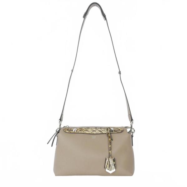 極美品 フェンディ バイザウェイ ミディアム 8BL124 ショルダーバッグ FENDI（フェンディ） バイザウェイ ミディアム エキゾティックレザー