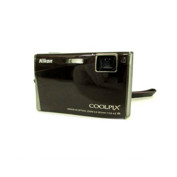 ニコン Nikon COOLPIX S60 デジタルカメラ コンパクト 1000万画素 ズーム5.9-29.5mm ブラウン 茶 その他