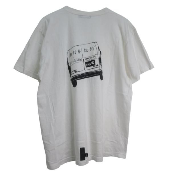 チャリアンドコー CHARI&amp;CO Tシャツ 半袖 刺? CH'NESEVANTEE ホワイト Lサイズ相当 S13 0404 メンズ