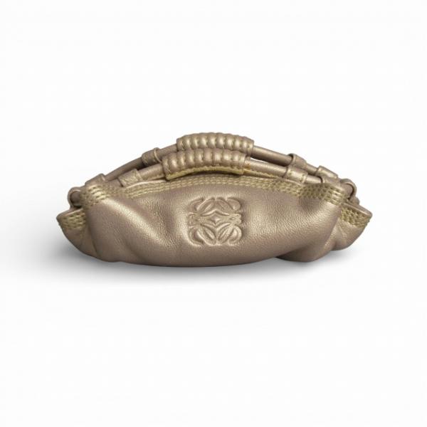 LOEWE（ロエベ） 美品 ナッパアイレ コインケース 小銭入れ ゴールド系