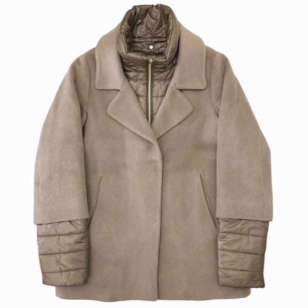 ヘルノ HERNO ウール ダウンジャケット コート WOOL DOWN JACKET COAT  