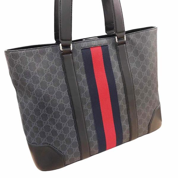 グッチ GUCCI GGスプリーム シェリーライン トートバッグ ハンドバッグ 