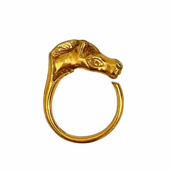 HERMES（エルメス） ヴィンテージ シュバルホース リング 指輪 馬