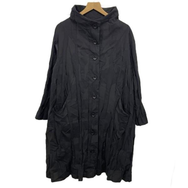 ホワイトデーさん専用 新品未使用 慈雨 センソユニコ 変形 ロングコート 40 ジウ 慈雨 センソユニコ 美品 スタンドカラーコート 突っ切り