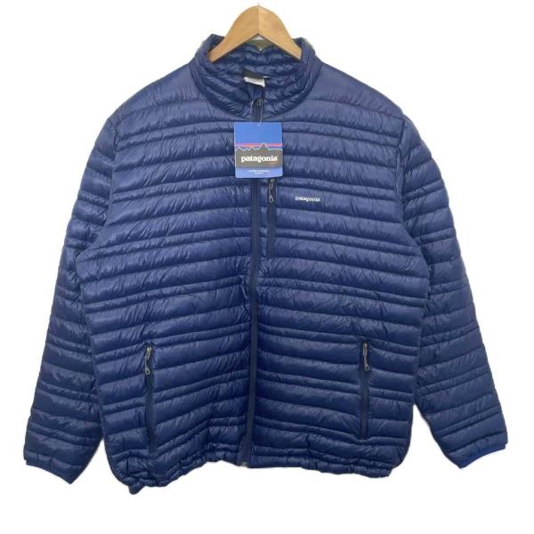 ほぼ未使用✨　パタゴニア　ダウンコート　ブルー　XL相当　ロング　フード　刻印 中古・古着通販】Patagonia (パタゴニア) Grade VII Down Parka