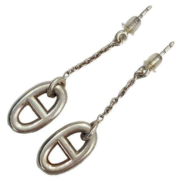 HERMES エルメス ファランドール シェーヌダンクル MM ピアス