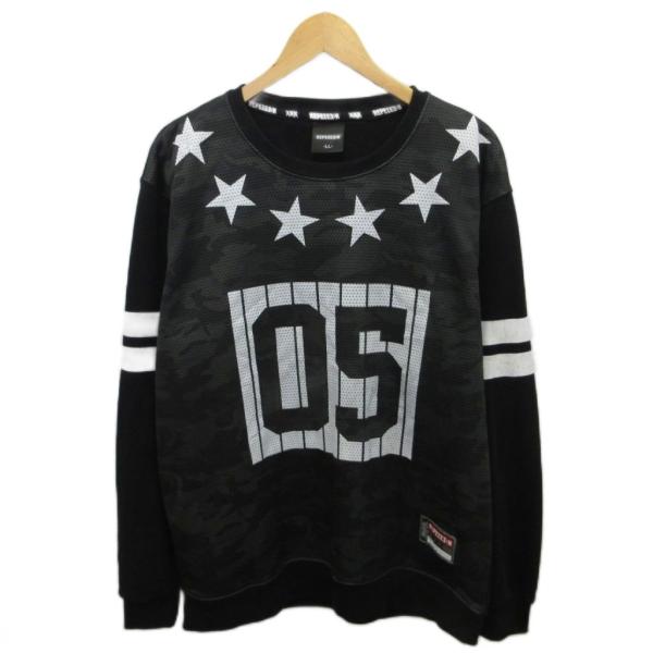 Resurrection レザレクション　スウェット トレーナー 黒 Resurrection レザレクション スウェット トレーナー 黒 Resurrection