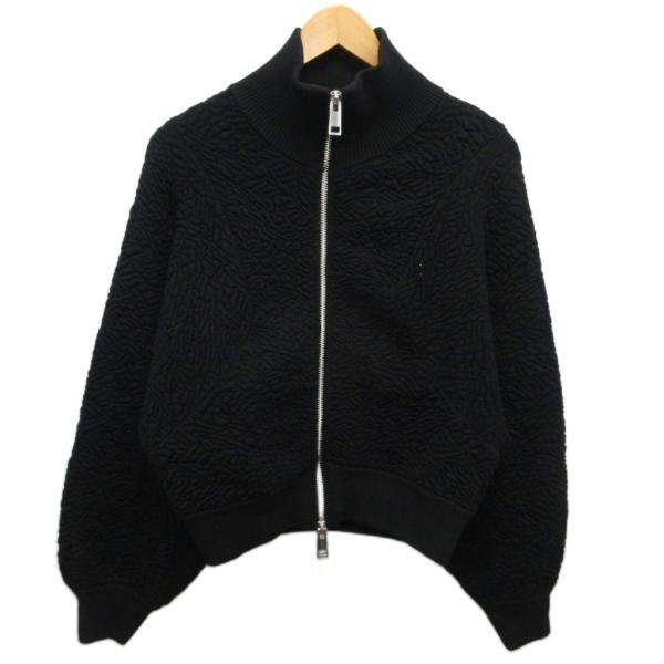 ZARA（ザラ） 極美品 ジャガードニットボンバー ジャケット ブルゾン