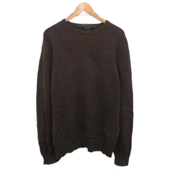 ノーティカ NAUTICA 古着 コットンニット セーター オーバーサイズ L