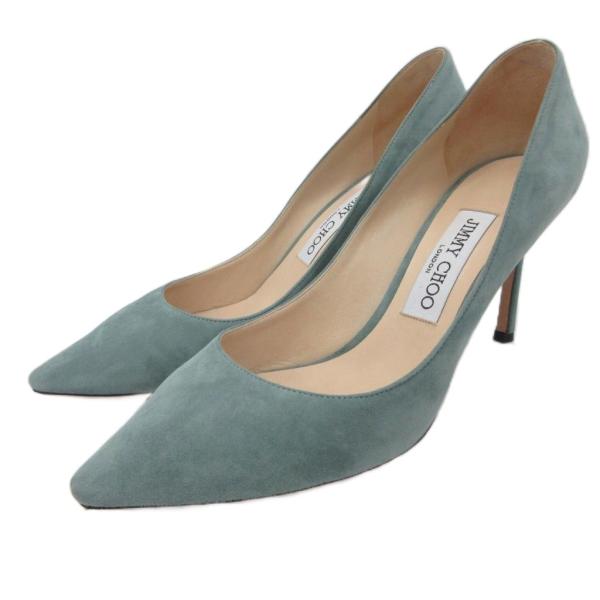 ジミーチュウ JIMMY CHOO 美品 パンプス ポインテッドトゥ ハイヒール
