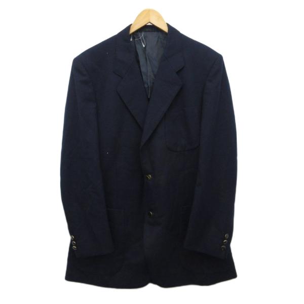 【極美品】dunhill テーラードジャケット　ダブル　大きいサイズ dunhill（ダンヒル）テーラードジャケット 紺 サイズ:50(XL位) メンズ