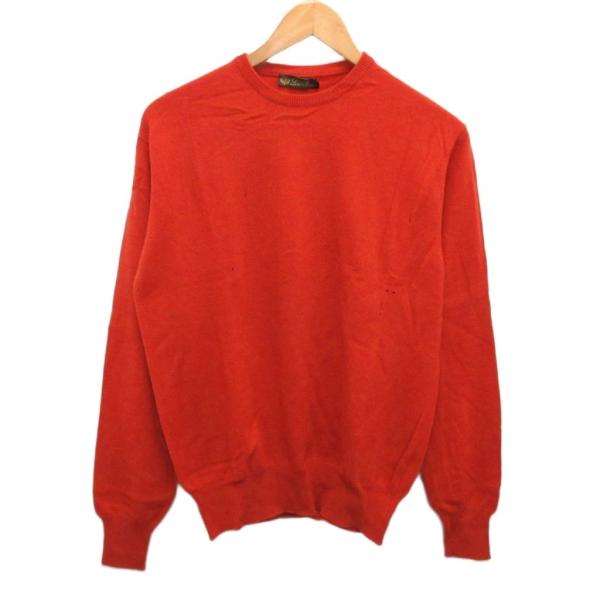 ロロピアーナ Loro Piana カシミヤ100％ セーター ニット オレンジ 46