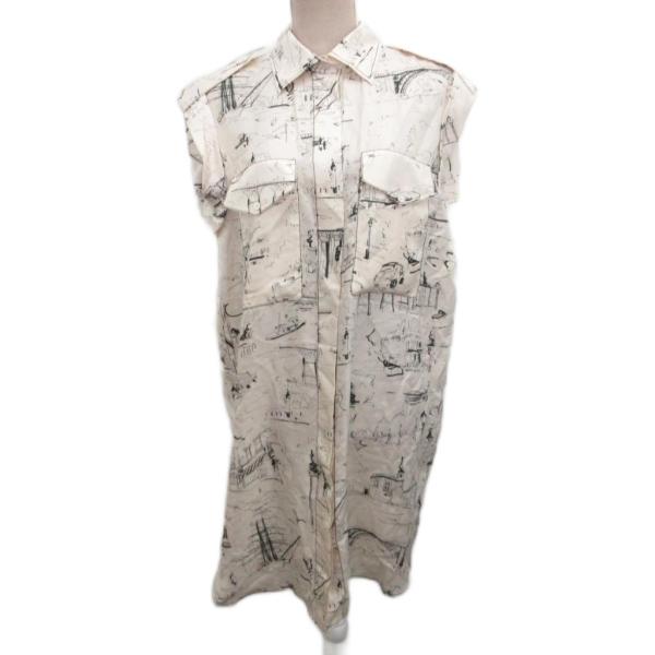 BURBERRY（バーバリー） シャツワンピース ノースリーブ ミモレ ロング