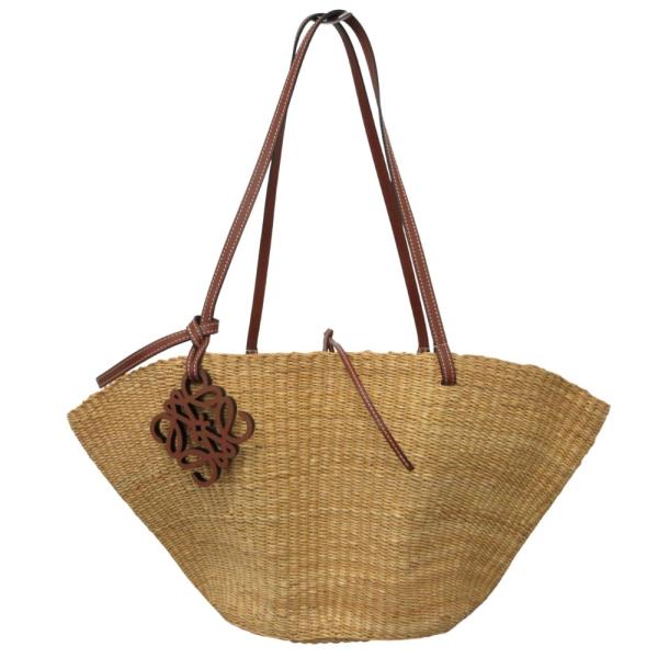LOEWE（ロエベ） 極美品 シェルバスケットバッグ トートバッグ カゴ