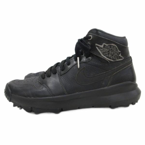 シューズ(男性用) NIKE AIR JORDAN 1 GOLF PREM BLACK US10.5 NIKE（ナイキ） NIKE Air Jordan 1 High Golf PRM 