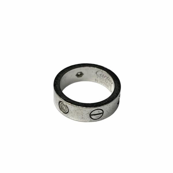 Cartier カルティエ LOVE Ring ラブリング 750 ホワイトゴールド