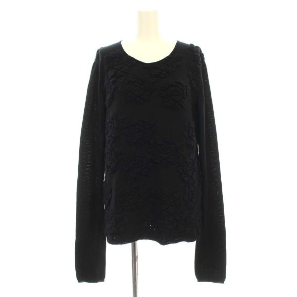 コムデギャルソン ニット ブラック デザイン AD2020 コムデギャルソン COMME des GARCONS AD2020 20AW ニット セーター
