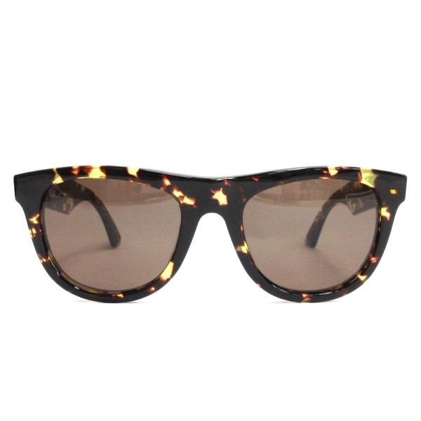 【中古】ボッテガヴェネタ BOTTEGA VENETA サングラス セルフレーム べっ甲柄 BV1001S ブラウン 52□21 145 レディース vectorpremium_222-902502170001