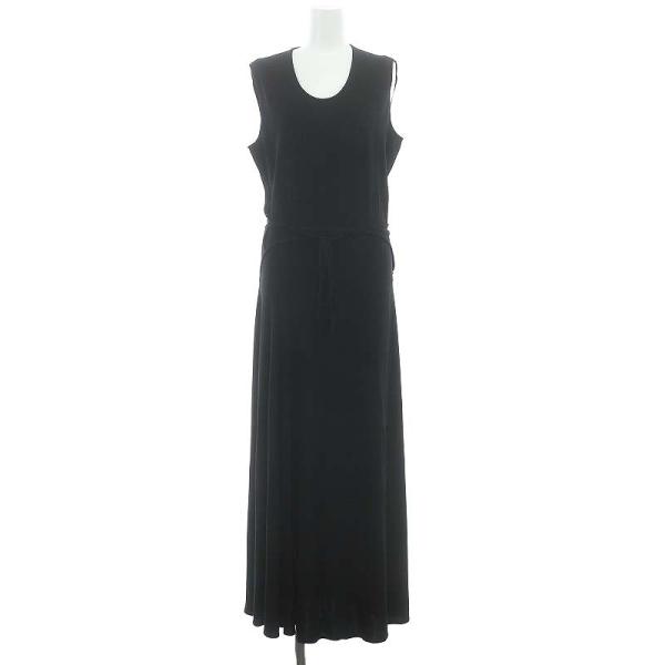 ルメール LEMAIRE 23SS BELTED CREPE SLEEVELESS DRESS ワンピース
