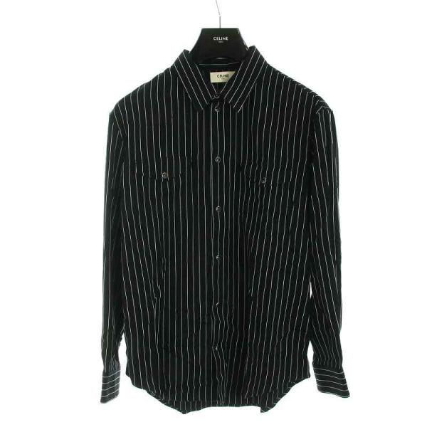 CELINE セリーヌ エディ期 23AW ウエスタンシャツ 長袖 ステン CELINE セリーヌ エディ期 23AW ウエスタンシャツ 長袖 ステン