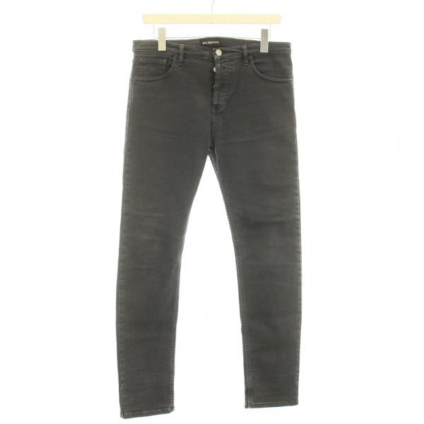 【中古】バレンシアガ ダーティーウォッシュデニムパンツ ジーンズ ボタンフライ ストレッチ 30 グレー 548321 BALENCIAGA（バレンシアガ） BALENCIAGA Dirty Wash Denim Pants