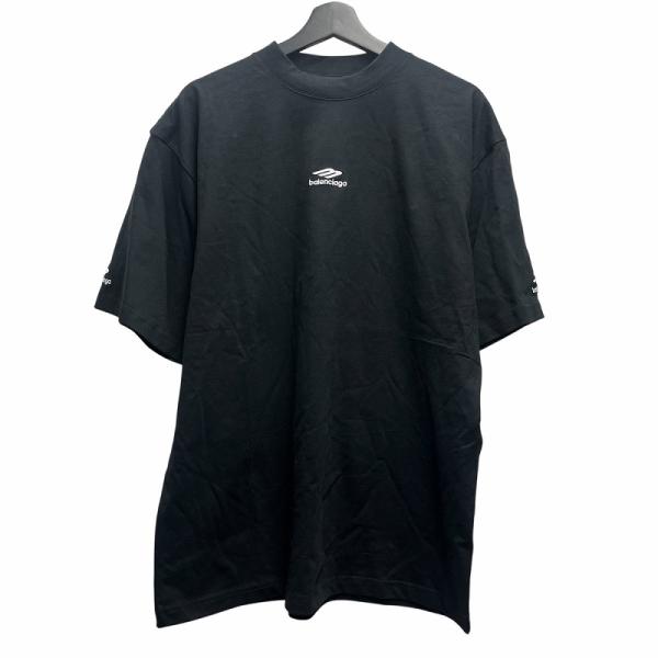 BALENCIAGA（バレンシアガ） ロゴ刺繍Tシャツ 半袖 カットソー