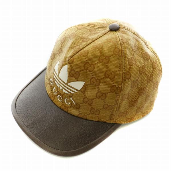 adidas x Gucci GGキャンバス ベースボール ハット ユニセックス Gucci x adidas Drop Double-Sided Baseball Cap | Hypebae