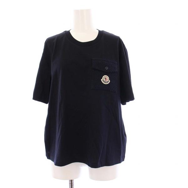 未使用に近い・２４年式★モンクレール　MAGLIA MANICA Tシャツ　XS MONCLER Tシャツ MAGLIA MANICA CORTA ブラック XS '24年