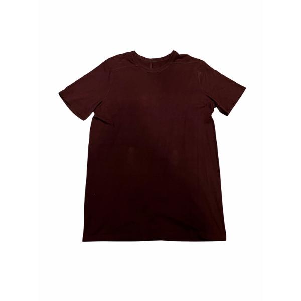 【中古】リックオウエンス Rick Owens Level T-Shirt Tシャツ カットソー 半袖 L ワインレッド RU20F3264-JA ☆AA★ リックオウエンス Rick Owens Level T-Shirt Tシャツ カットソー 半袖