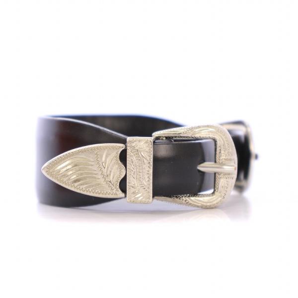 トーガ プルラ TOGA PULLA コンチョレザーバングル メタルパーツ バイ