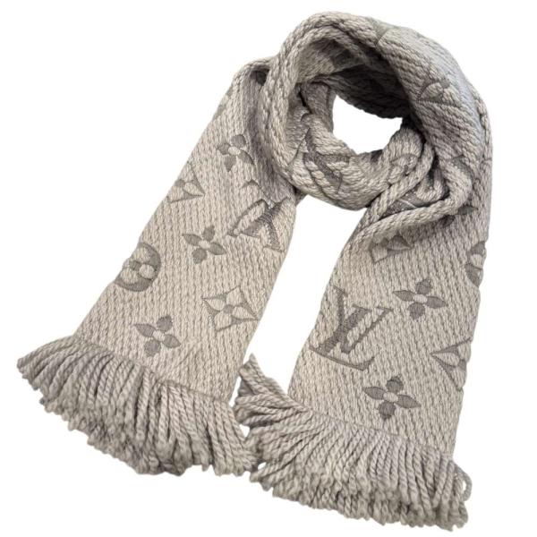 LOUIS VUITTON（ルイ・ヴィトン） マフラー ストール ローゲージ 刺繍