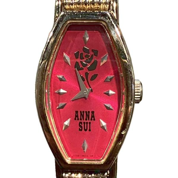 ANNA SUI（アナスイ） 腕時計 クォーツ アナログ 2針 シルバーカラー