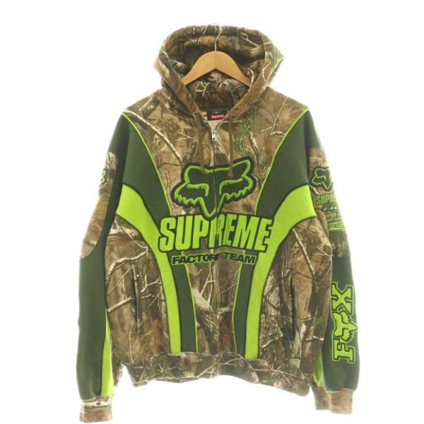 Supreme　シュプリーム Supreme（シュプリーム） SUPREME Fox Racing zip up Hooded Camo